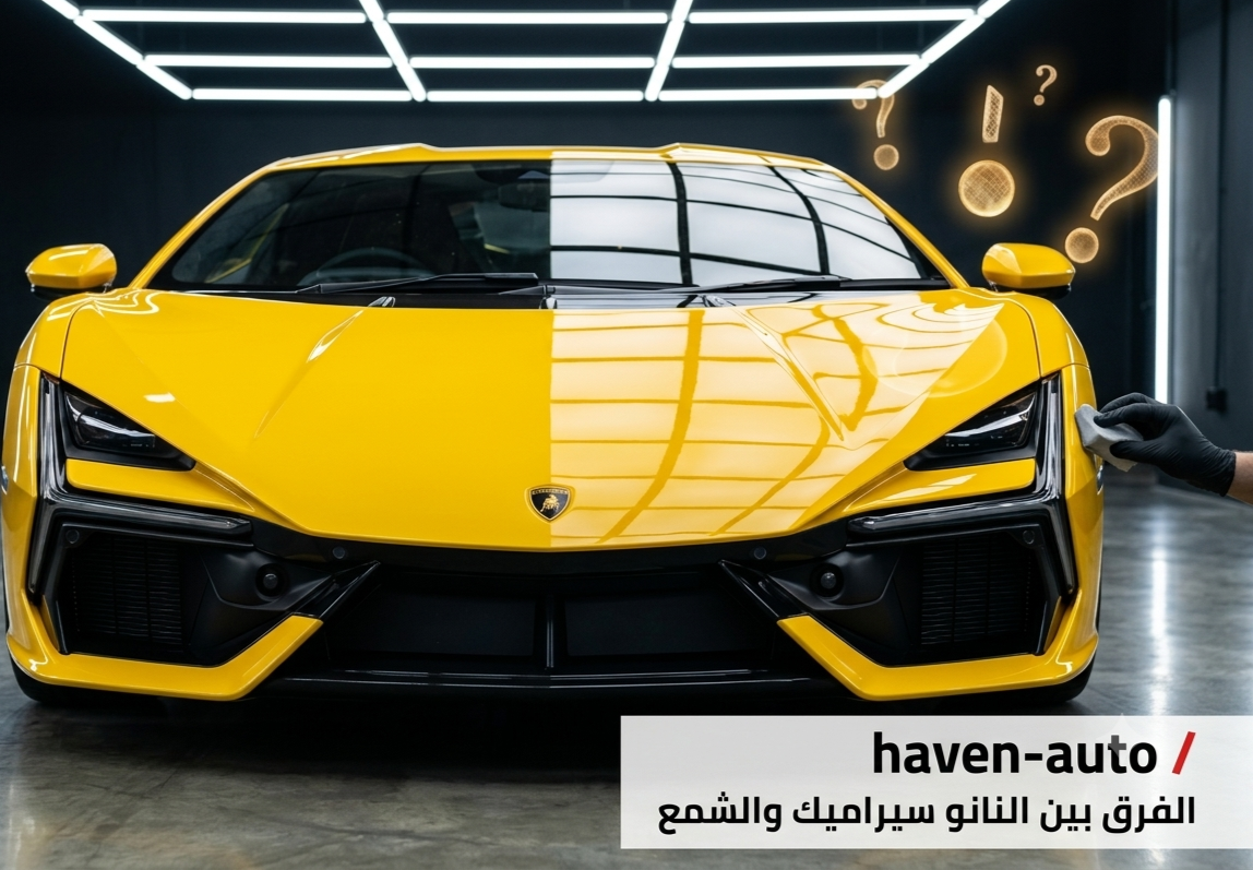 الفرق بين النانو سيراميك والشمع